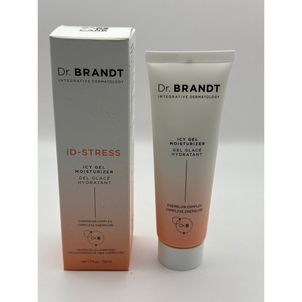 Dr Brandt iD Stress Icy Gel Moisturizer 1.7 fl oz Energlow Complex BNIB‎